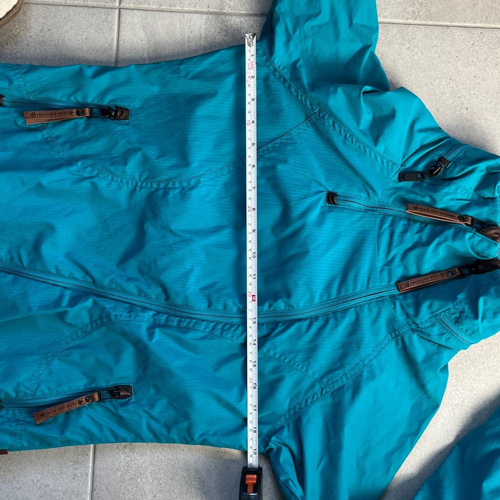 Naketano (Brave New World) Teal Women's light Jacket size M - Picture 14 of 14